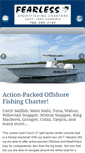 Mobile Screenshot of fearlessfishing.net